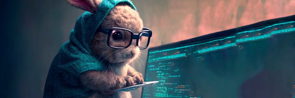Avez-vous déjà vu un lapin qui code ? Le développement Web ne se limite pas à la programmation