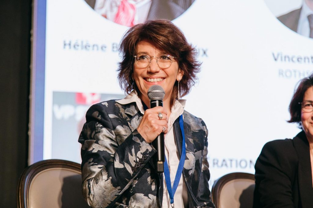 13e édition des Rencontres Restructuration & Financement - Véronique Pernin au micro